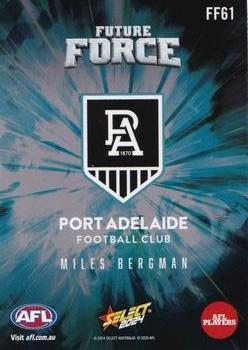 2024 Select AFL Footy Stars - Future Force #FF61 Miles Bergman Back